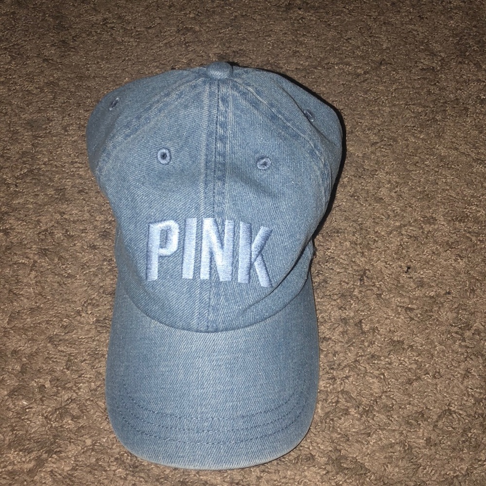Victoria’s Secret Pink Blue Jean Hat